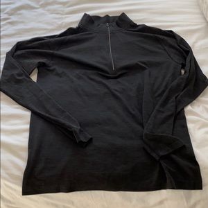 Lululemon Metal Vent Tech 1/2 Zip Large Black